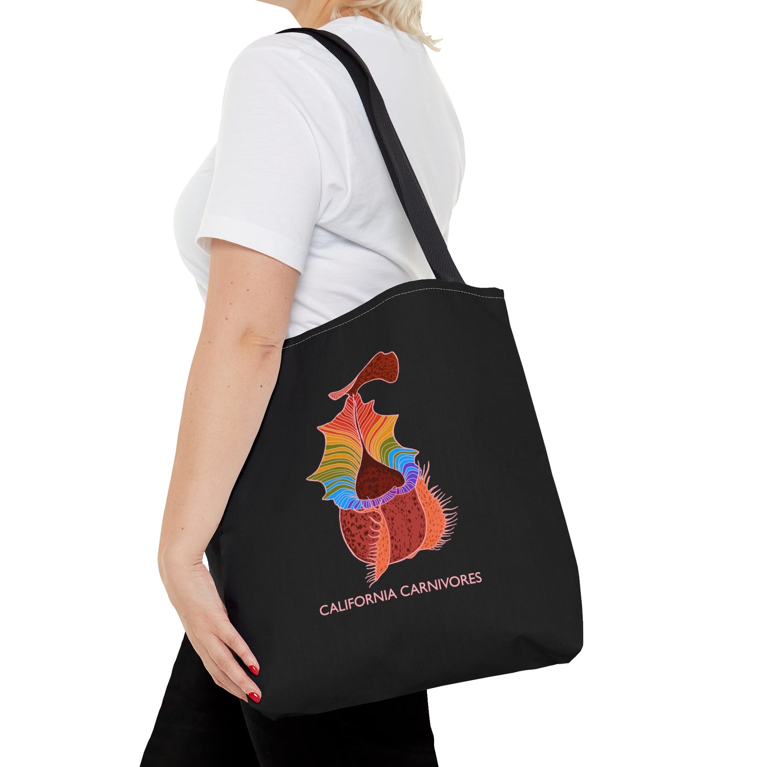 CalCarn Rainbow Nepenthes Veitchii Tote Bag