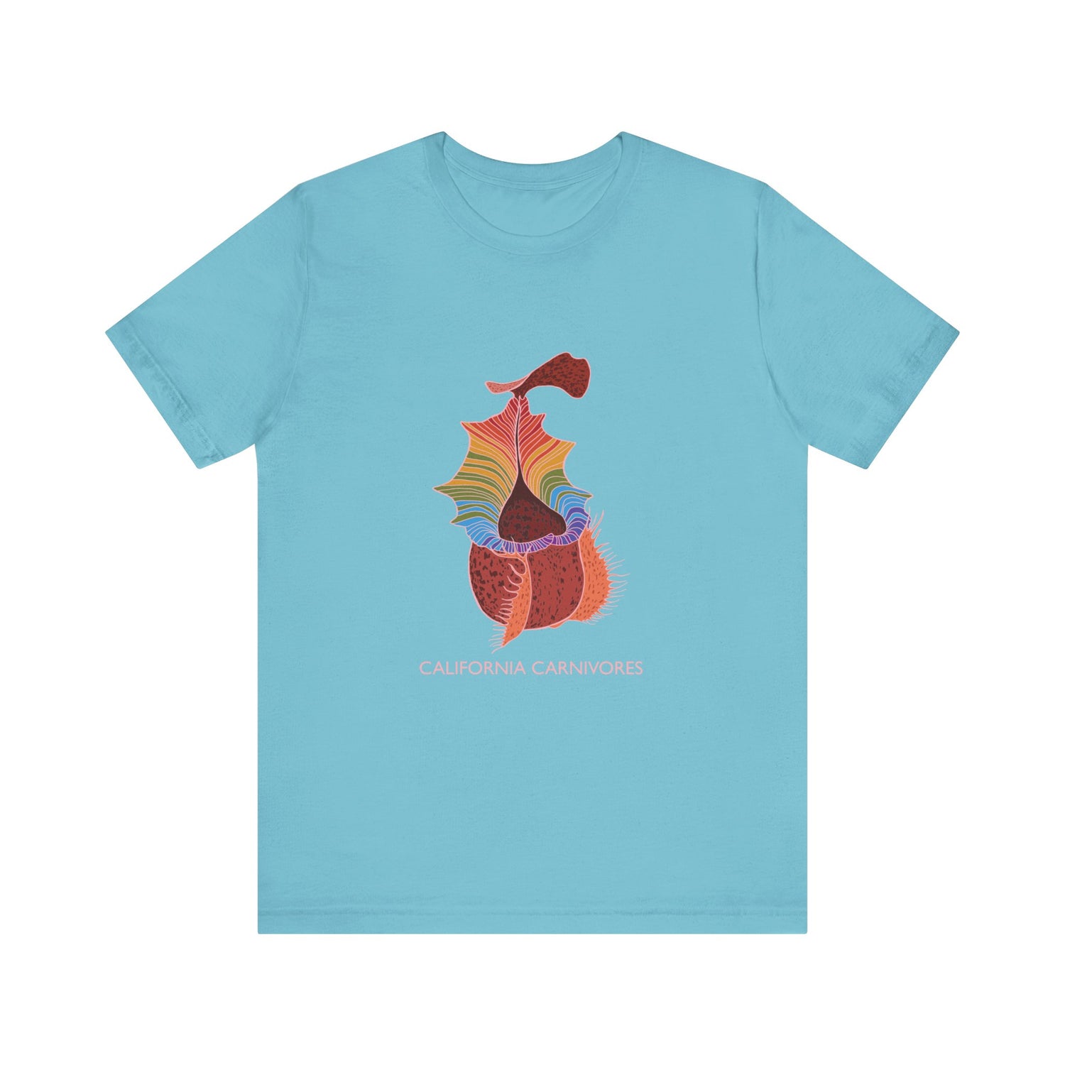 CalCarn Rainbow Nepenthes veitchiii Unisex T-shirt