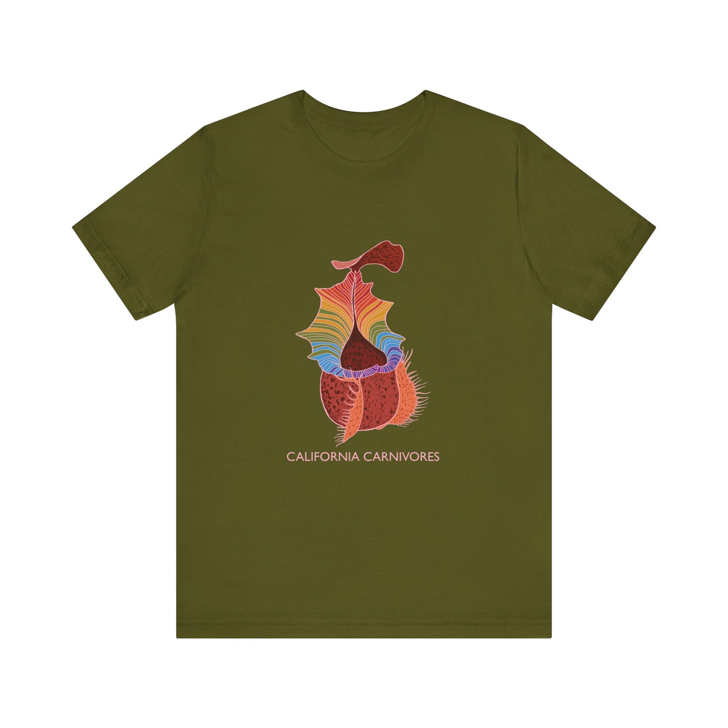 CalCarn Rainbow Nepenthes veitchiii Unisex T-shirt