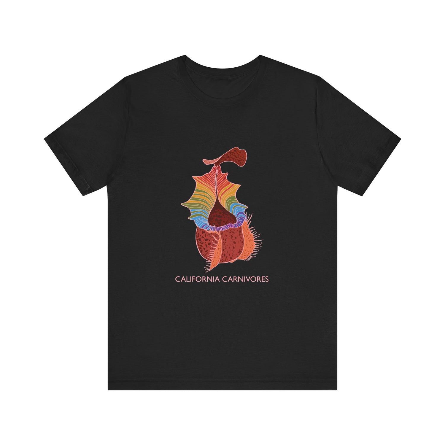 CalCarn Rainbow Nepenthes veitchiii Unisex T-shirt