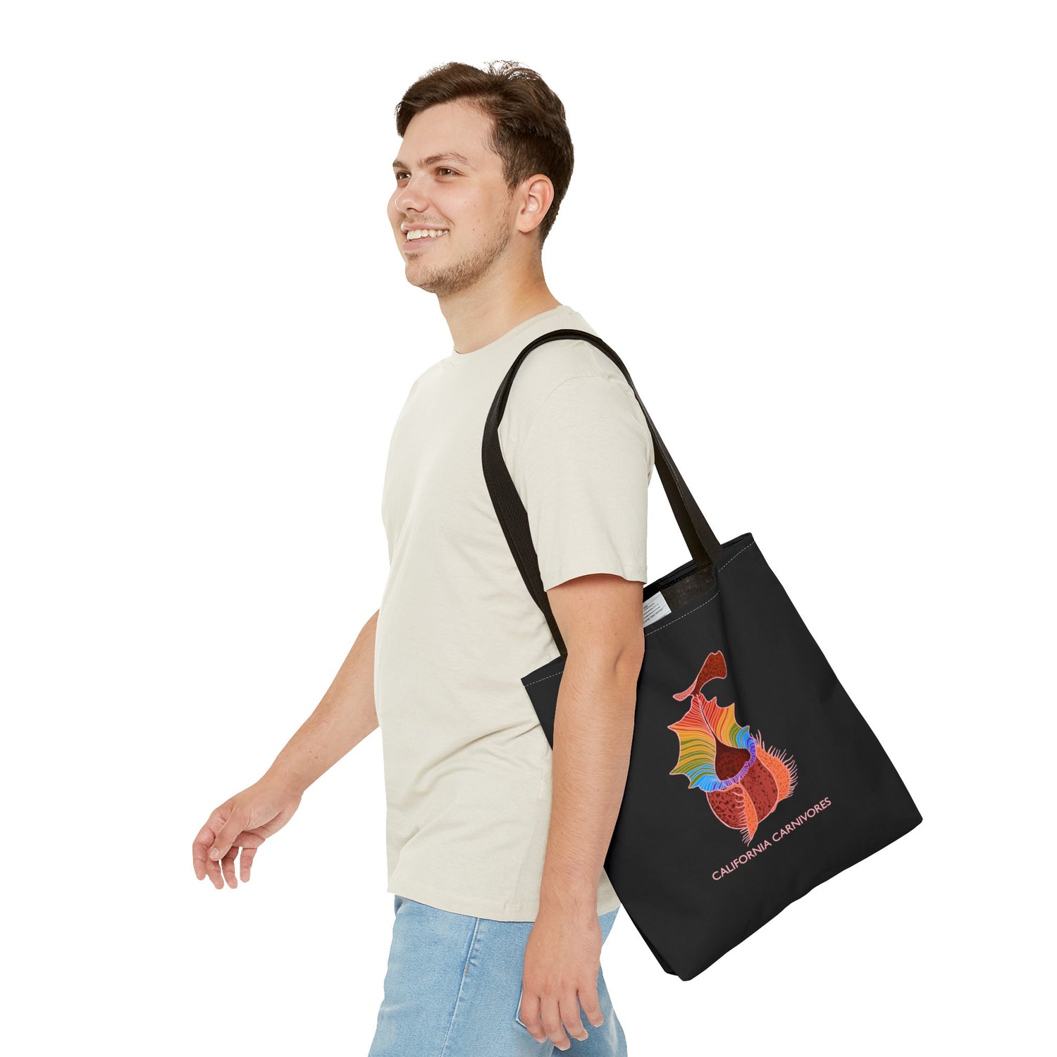 CalCarn Rainbow Nepenthes Veitchii Tote Bag