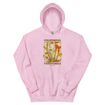 A Dreamy Vintage Bog Garden Unisex Hoodie pink