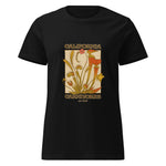 A Dreamy Vintage Bog Garden Women’s T-shirt black carnivorous plant