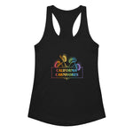 Black tank top with 'California Carnivores' logo on a white background