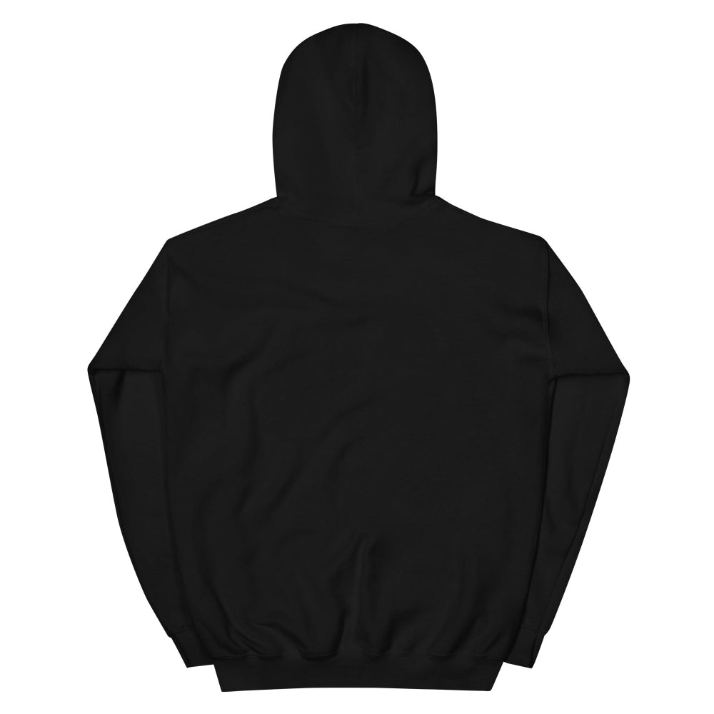Black hoodie on a white background