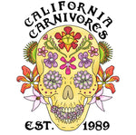 Carnivorous Garden Sugar Skull Sticker