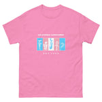 Pink t-shirt with 'California Carnivores' graphic on a white background