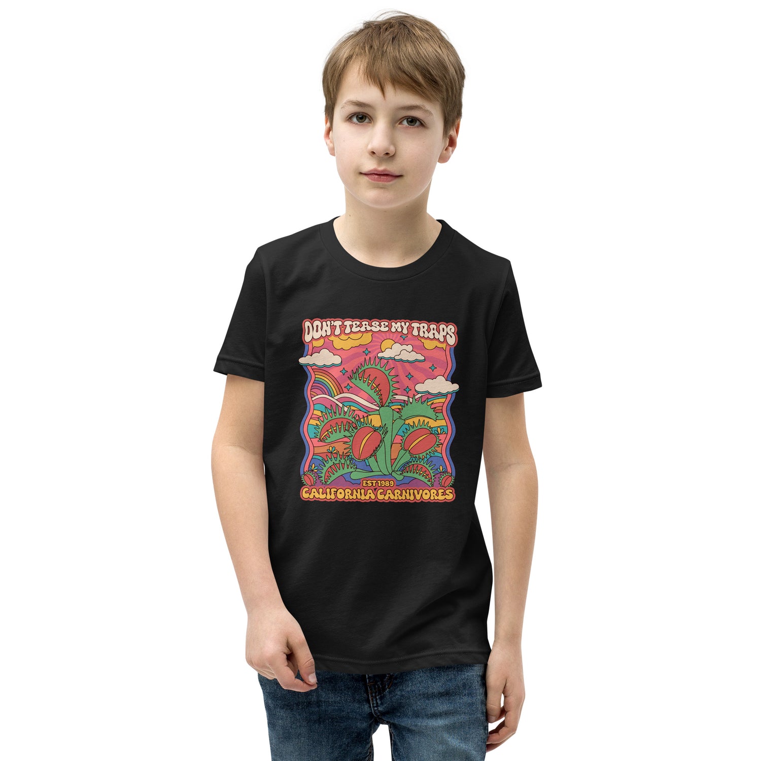 Don't Tease My Traps Youth Unisex T-Shirt
